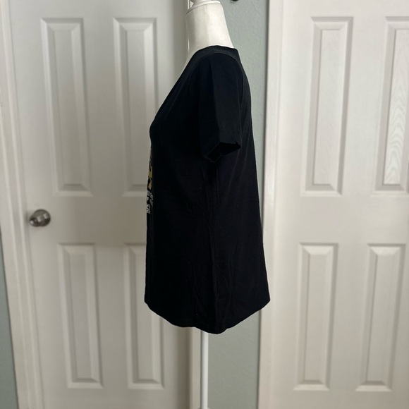 Fanatics Black & Gold Los Angeles Dodgers 2020 World Series Champion V-Neck Tee - Picture 6 of 6